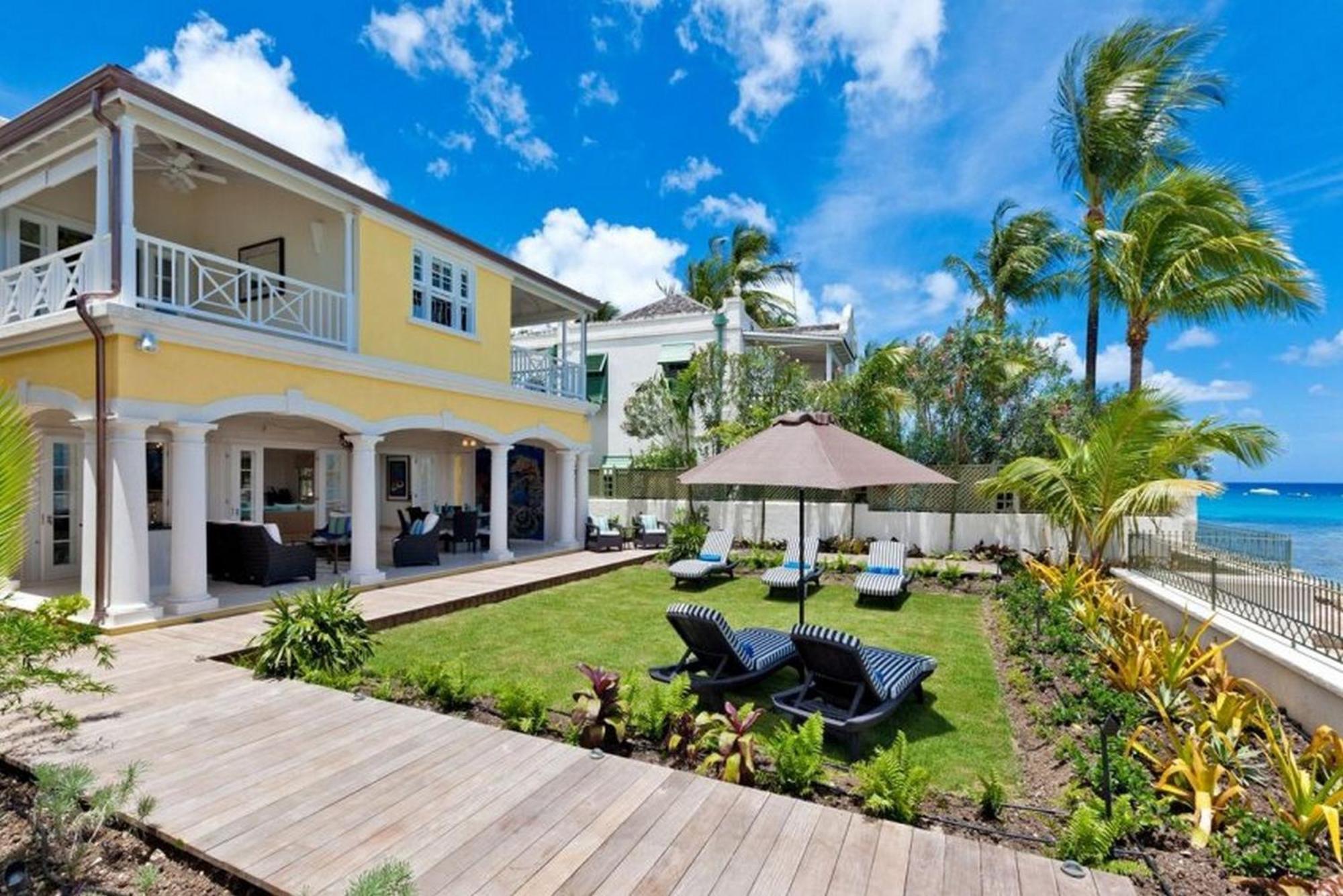 Stylish Beachfront Villa With Plunge Pool - Still Fathoms Villa Saint James Exterior photo